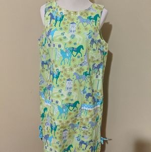 Vintage 90s Lilly Pulitzer Kentucky Derby Shift